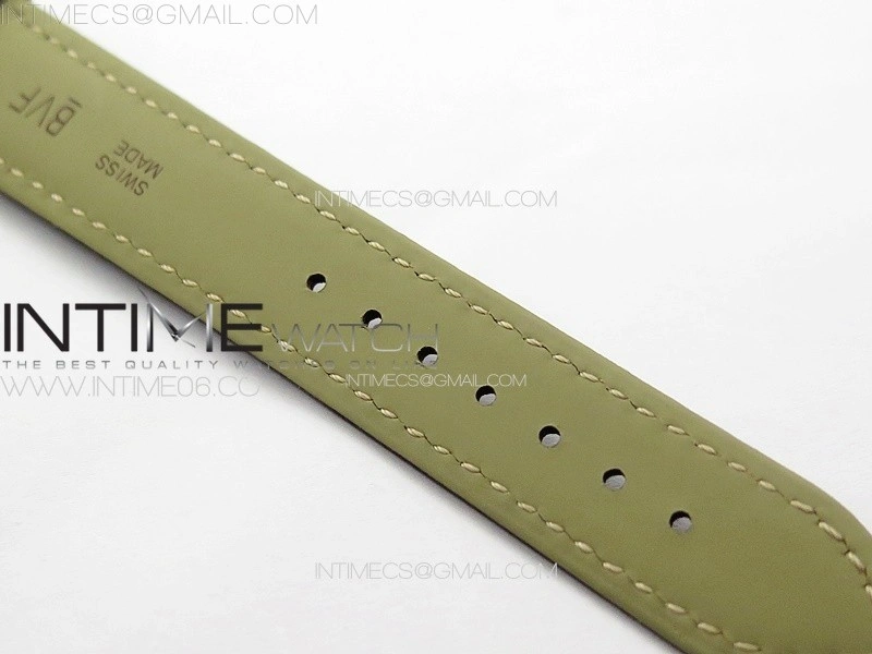 Tank Solo Ladies 25mm RG K11F 1:1 Best Edition White Dial on Brown Leather Strap Ronda Quartz