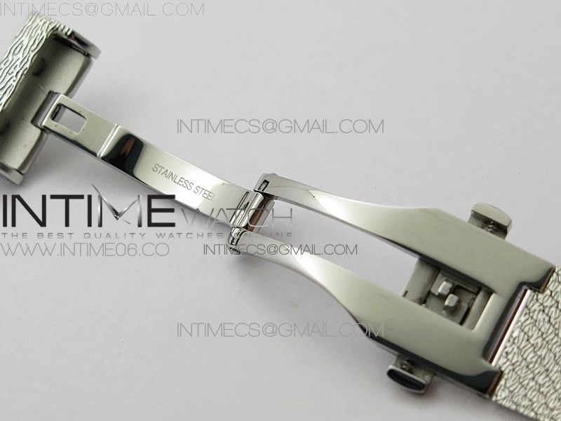 La D de dior Satine SS Case 8848F 1:1 Best Edition Black Dial on SS bracelet Swiss Quartz