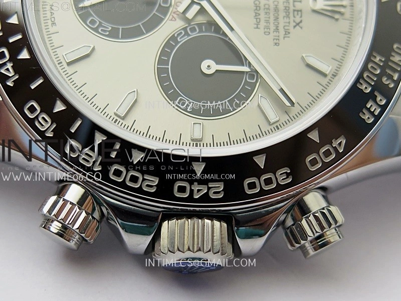 Daytona 126519 QF Gain Weight 1:1 Best Edition SS Color Dial Black Subdial Sticks Markers on Oysterflex Strap SH4131 V11
