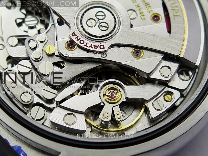 Daytona 126519 QF Gain Weight 1:1 Best Edition SS Color Dial Black Subdial Sticks Markers on Oysterflex Strap SH4131 V11
