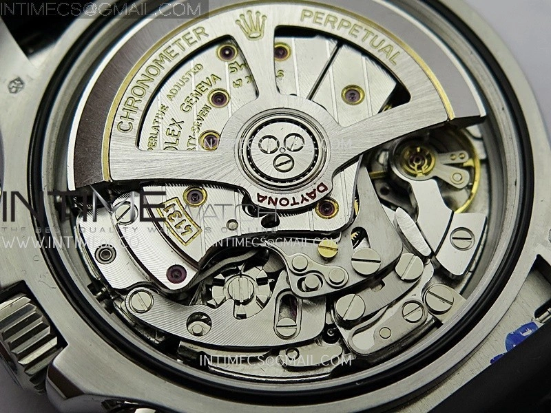 Daytona 126519 QF Gain Weight 1:1 Best Edition SS Color Dial Black Subdial Sticks Markers on Oysterflex Strap SH4131 V11