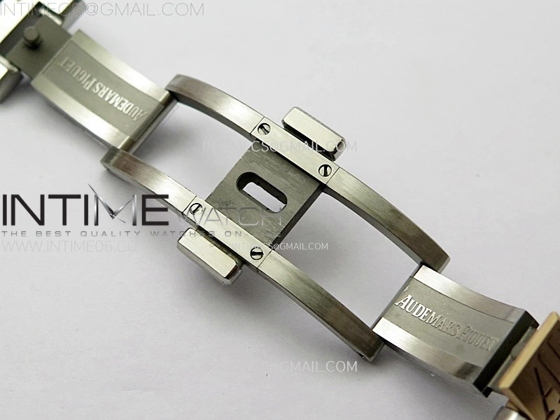 Lady Royal Oak 33mm 67651 Diamonds bezel SS RG ZF 1:1 Best Edition White Textured Dial on SS Bracelet RONDA Quartz