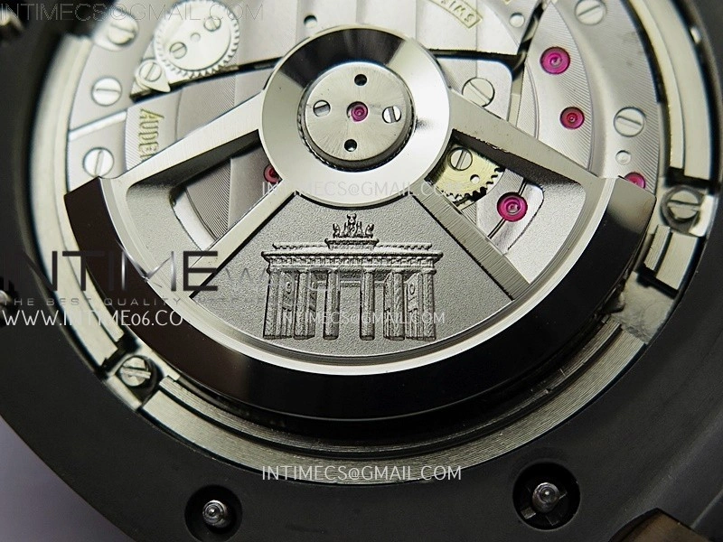 Royal Oak Offshore 44mm Black Ceramic RG TKF 1:1 Best Edition Gray Dial on Black Rubber Strap A3126