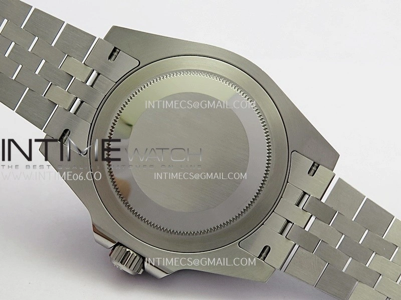 GMT-Master II 126710 BLNR Black Blue 904L SS Gold Factory 1:1 Best Edition Black Dial On Jubilee Bracelet SH3285 CHS