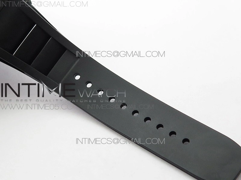 RM12-1 Real Tourbillon Forge Carbon KVF Best Edition Skeleton Dial Yellow inner bezel on Black Rubber Strap