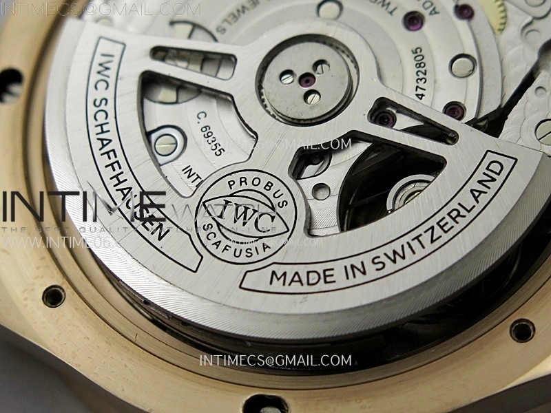 Portuguese Chrono IW371611 RG ZF 1:1 Best Edition White Dial on Brown Leather Strap A69355