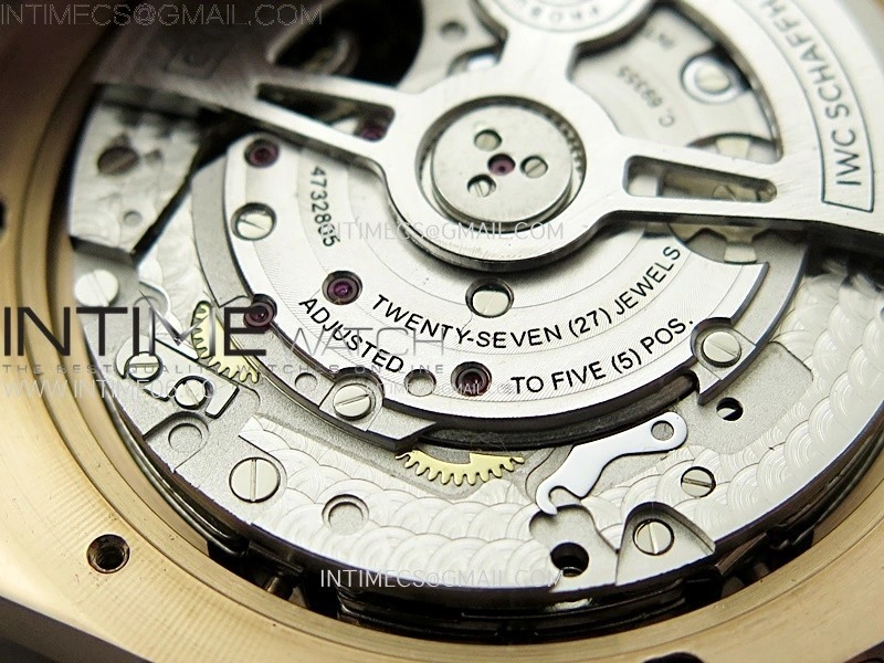 Portuguese Chrono IW371611 RG ZF 1:1 Best Edition White Dial on Brown Leather Strap A69355