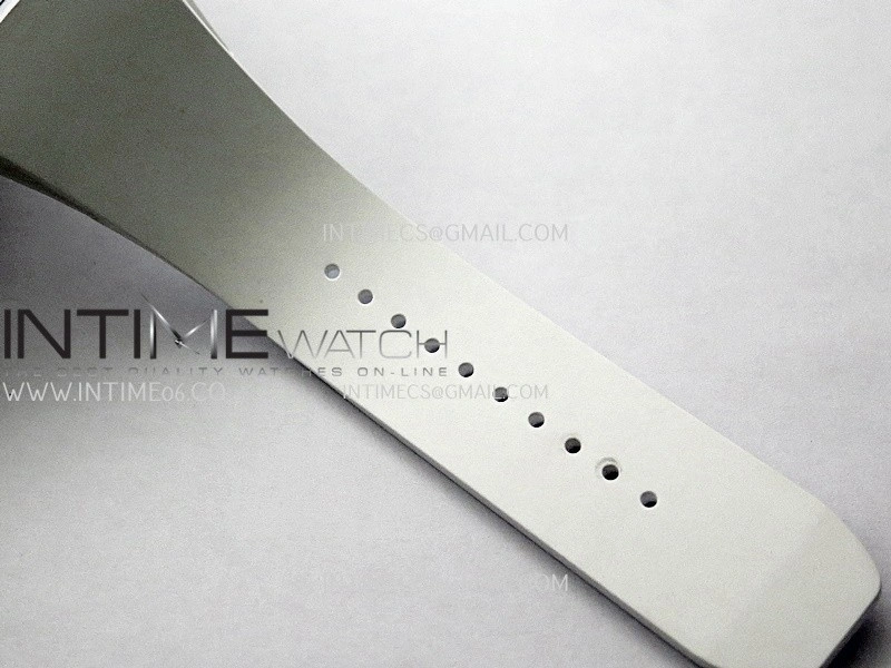 RM055 Transparent White Inner Sonic Best Edition Skeleton Dial On White Rubber Strap RMUL2 Super Clone