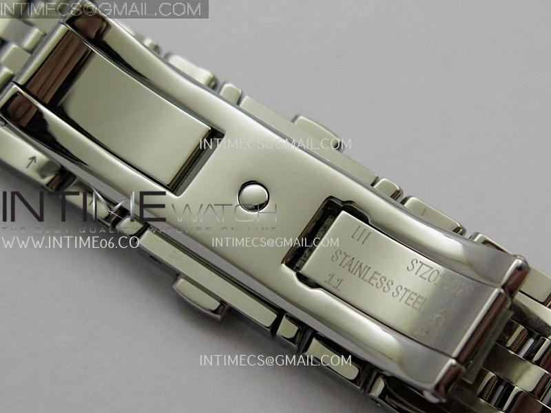 De Ville Prestige 34mm SS VSF 1:1 Best Edition Green Dial YG Marker On SS Bracelet A8000