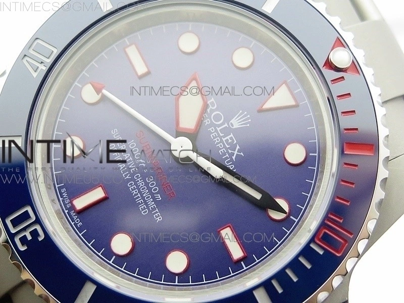 The Rough Matt Diver Sandblast SS GMF Best Edition Blue Dial on SS Bracelet SA3130