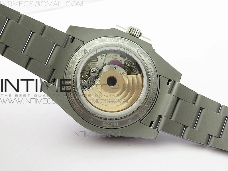 The Rough Matt Diver Sandblast SS GMF Best Edition Blue Dial on SS Bracelet SA3130