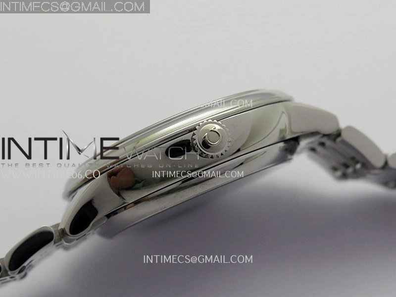 De Ville Prestige 34mm SS VSF 1:1 Best Edition White MOP Dial On SS Bracelet A8000