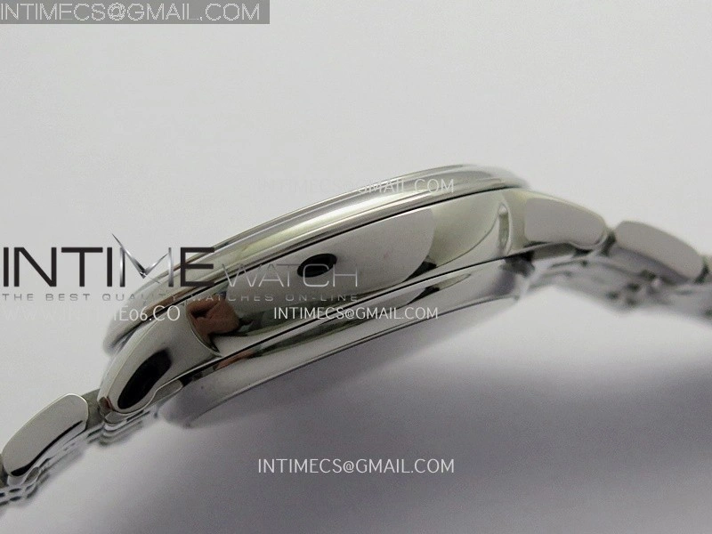 De Ville Prestige 34mm SS VSF 1:1 Best Edition White MOP Dial On SS Bracelet A8000