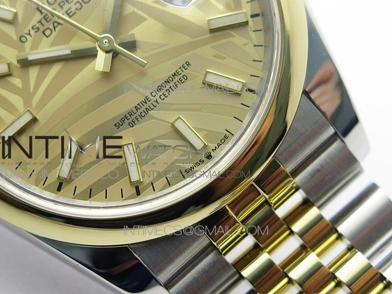 DateJust 36 SS YG 126203 JDF 1:1 Best Edition New YG Style 2 Dial on Jubilee Bracelet