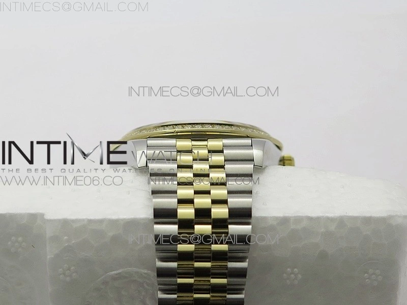 DateJust 36 SS YG 126283 JDF 1:1 Best Edition New YG Style 2 Dial on Jubilee Bracelet