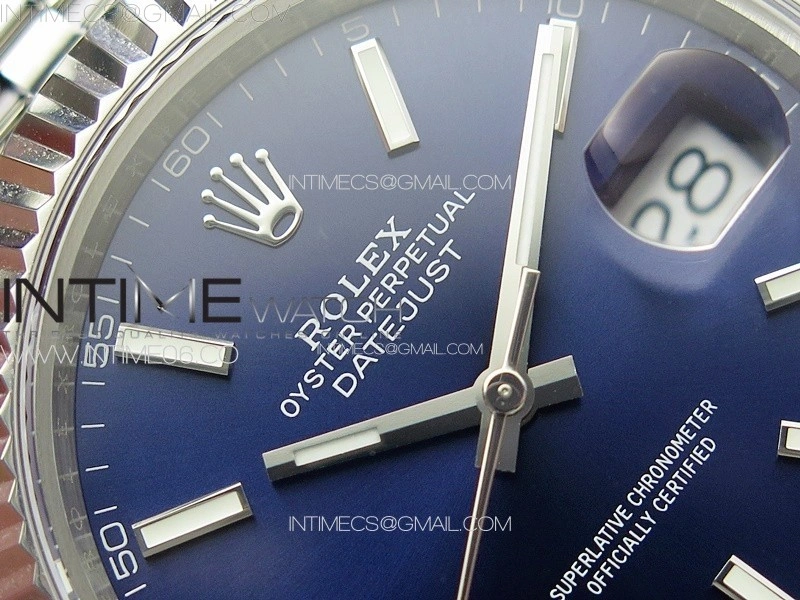 DateJust 41 126334 904L SS GMF 1:1 Best Edition Blue Dial On Jubilee Bracelet VR3235