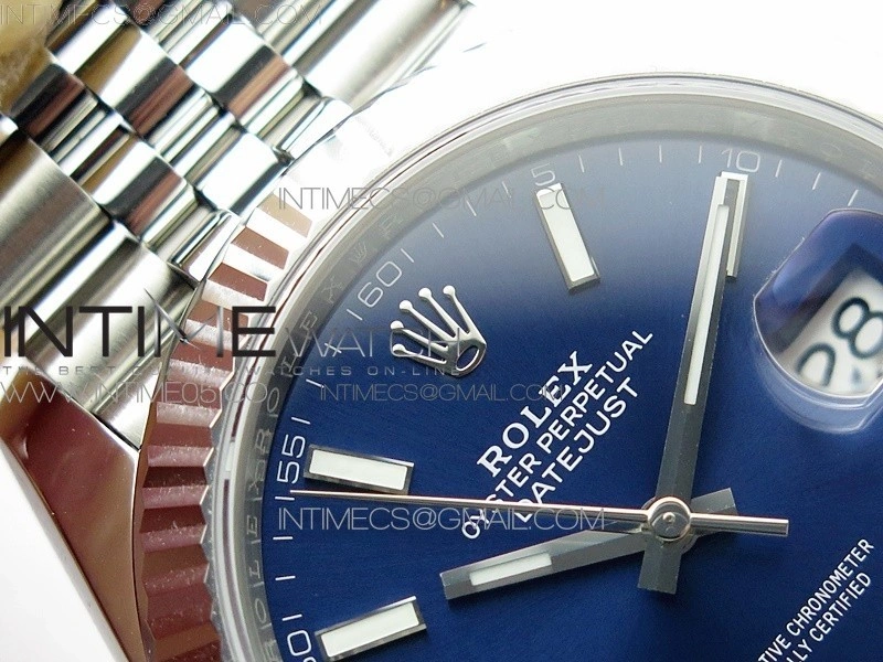 DateJust 41 126334 904L SS VSF 1:1 Best Edition Blue Dial on Jubilee Bracelet VS3235