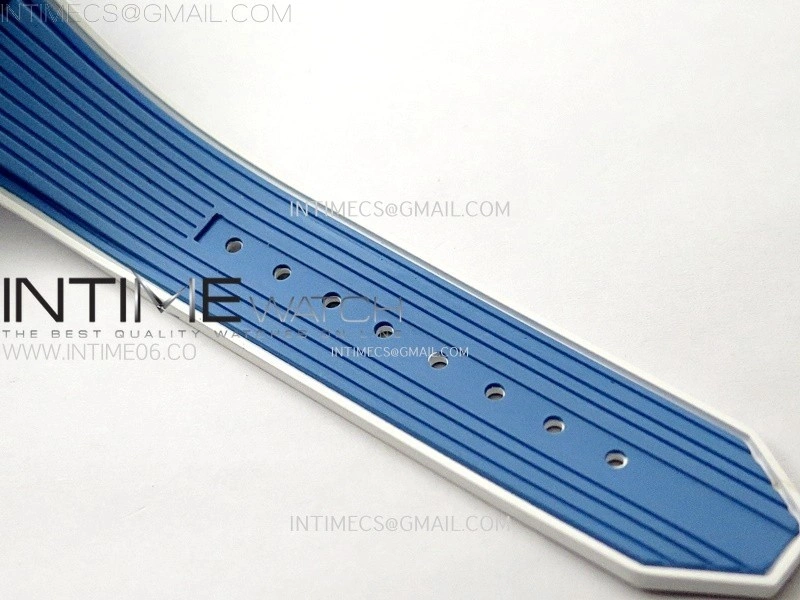 Hublot Big Bang Unico Blue White Ceramic BBF 1:1 Best Edition Skeleton Dial on Blue White Rubber Strap A1280