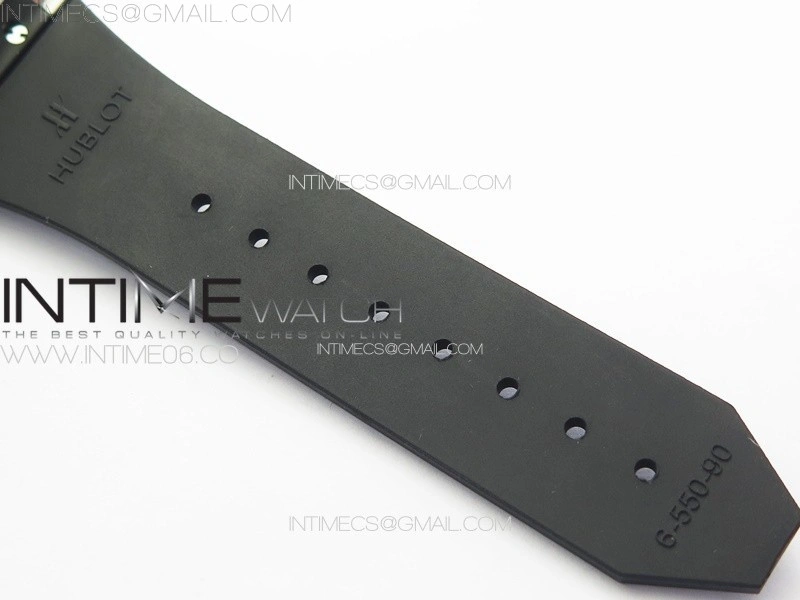 Classic Fusion Orlinski SS Full Real Diamonds B50F 1:1 Best Edition White Faceted Dial on Black Rubber Strap A2892