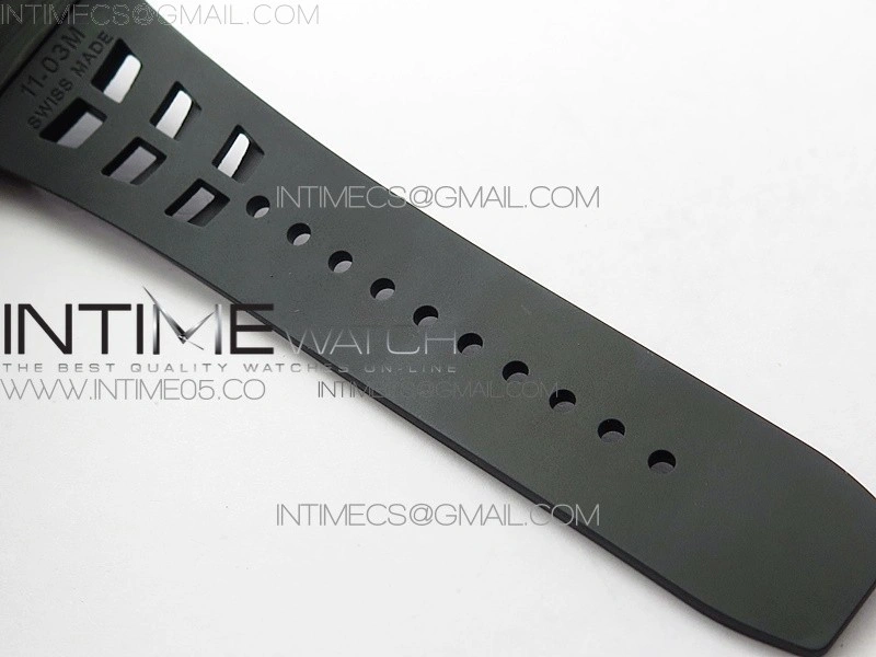 RM12-1 Real Tourbillon Forge Carbon KVF Best Edition Skeleton Dial on Black Rubber Strap