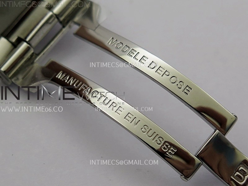 SuperOcean Automatic 44mm TF 1:1 Best Edition Blue Dial Black Bezel on SS Bracelet A2824