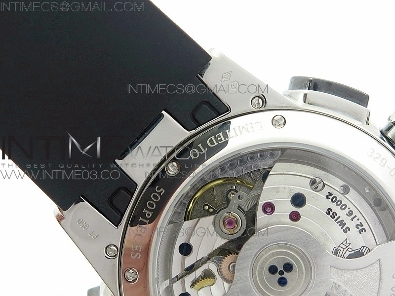 Executive Toro SS TWA 1:1 Best Edition Black Dial on Black Rubber Strap Asian UN-32