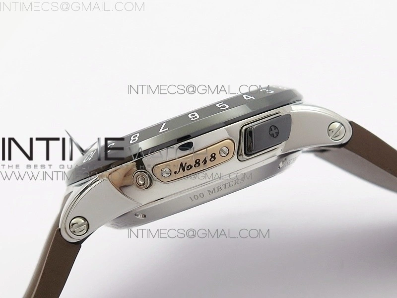 Executive Toro SS TWA 1:1 Best edition Brown Dial on Brown Rubber Strap Asian UN-32