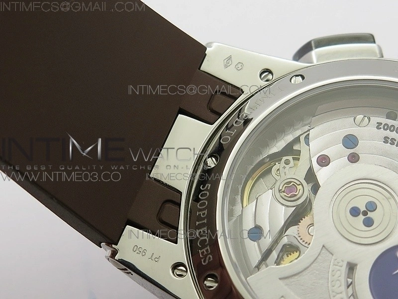 Executive Toro SS TWA 1:1 Best edition Brown Dial on Brown Rubber Strap Asian UN-32