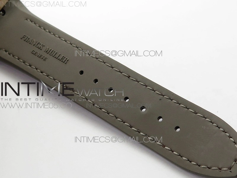 Vanguard V45 Chrono Brushed RG Case Gold Inner Bezel ABF Best Edition Gray Dial on Gray Gummy Strap A7750