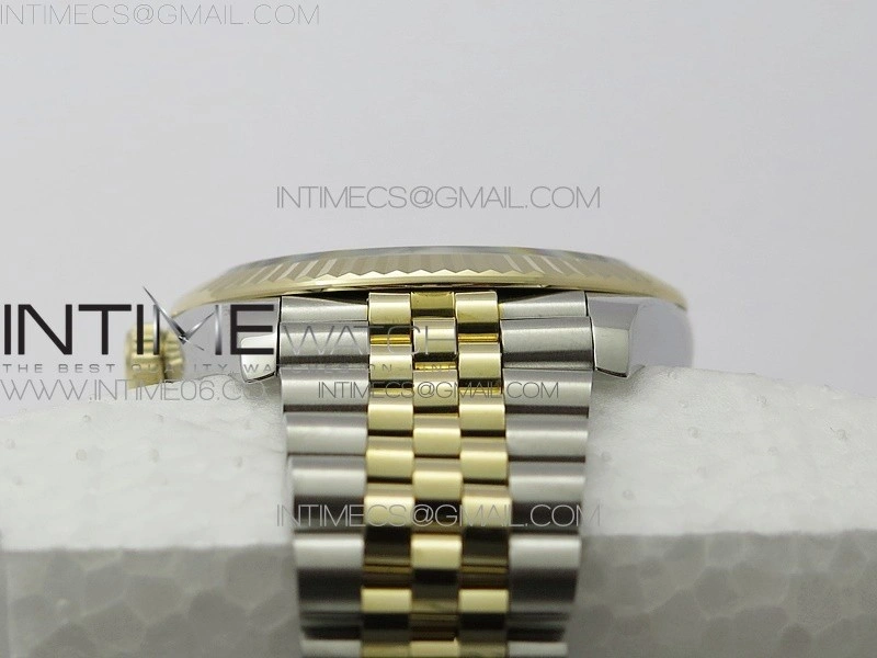 DateJust 41 126333 Wrapped SS YG 3AF 1:1 Best Edition YG Lumed Dial on Wrapped SS YG Jubilee Bracelet A3235