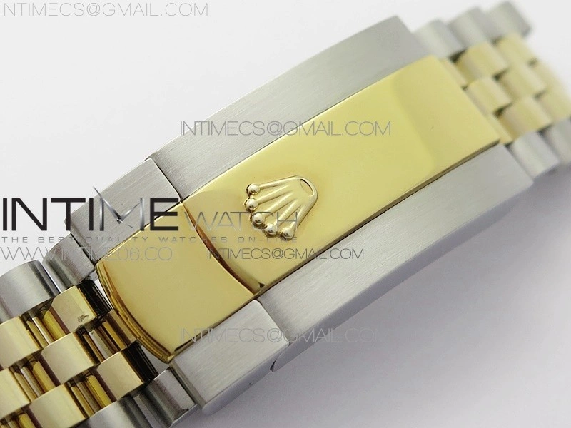 DateJust 41 126333 Wrapped SS YG 3AF 1:1 Best Edition YG Lumed Dial on Wrapped SS YG Jubilee Bracelet A3235
