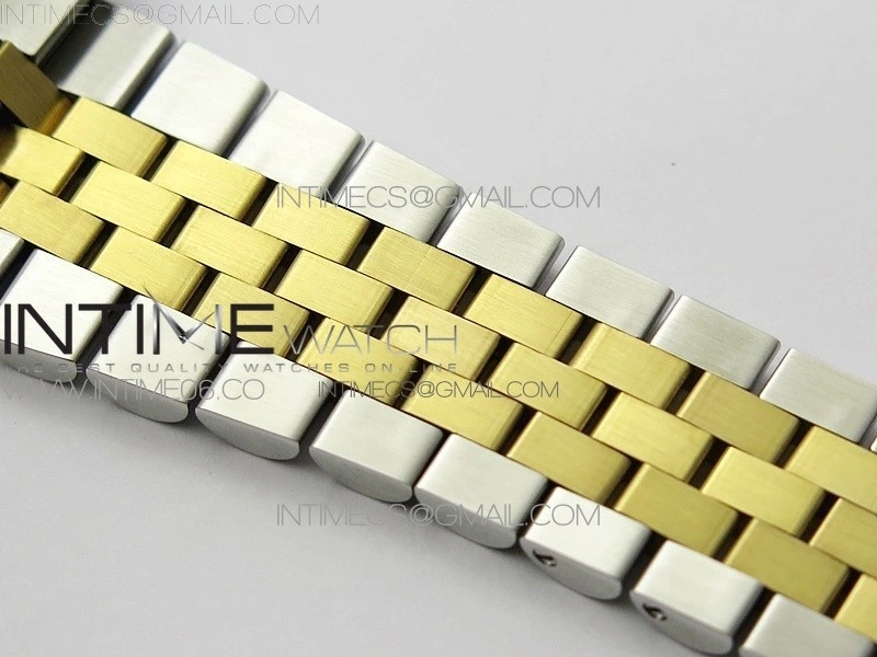 DateJust 41 126333 Wrapped SS YG 3AF 1:1 Best Edition YG Lumed Dial on Wrapped SS YG Jubilee Bracelet A3235