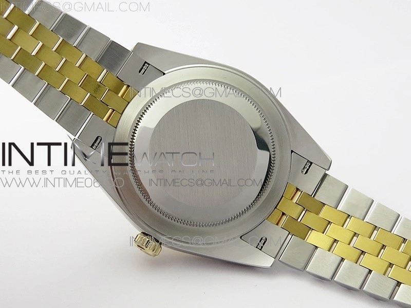 DateJust 41 126333 Wrapped SS YG 3AF 1:1 Best Edition YG Lumed Dial on Wrapped SS YG Jubilee Bracelet A3235