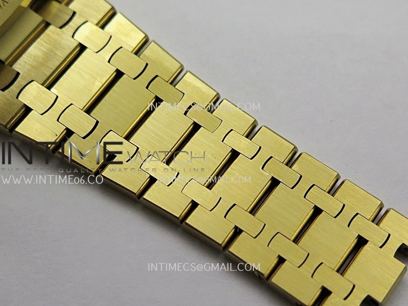 Royal Oak Chrono 26240 Frosted YG Gain Weight V2 DDF 1:1 YG Dial Black SubDial YG Bracelet Super Clone DD4401