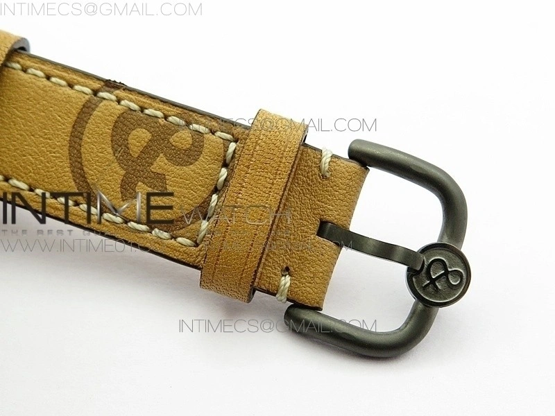BR WW1-92 Satin-polished steel Case 1:1 Best Edition Black Dial Vintage Markers on Leather Strap MIYOTA 9015