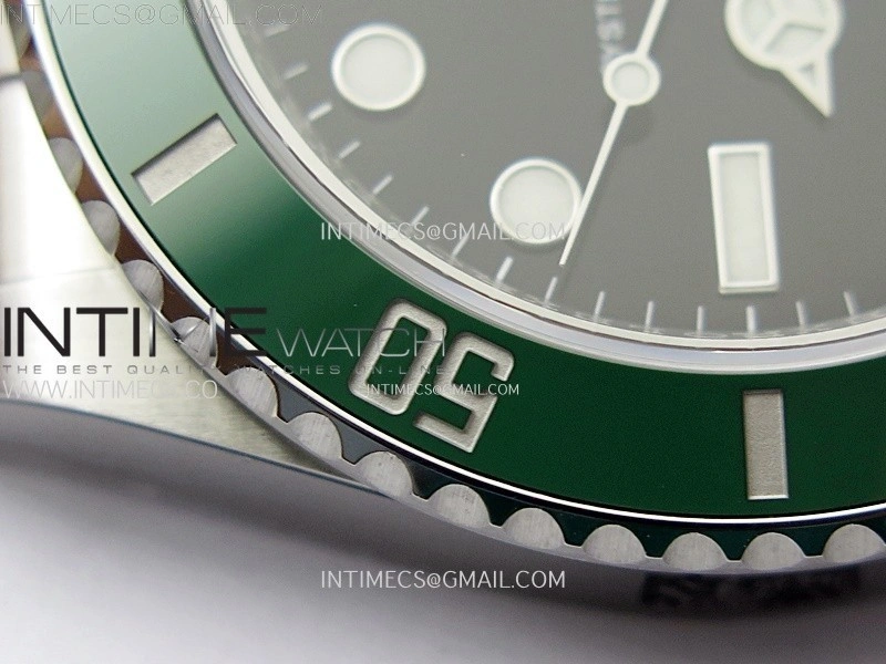 Submariner 41mm 126610 LV Green Ceramic 904L Steel AR+F 1:1 Best Edition Black Dial On 904L SS Bracelet VR3235
