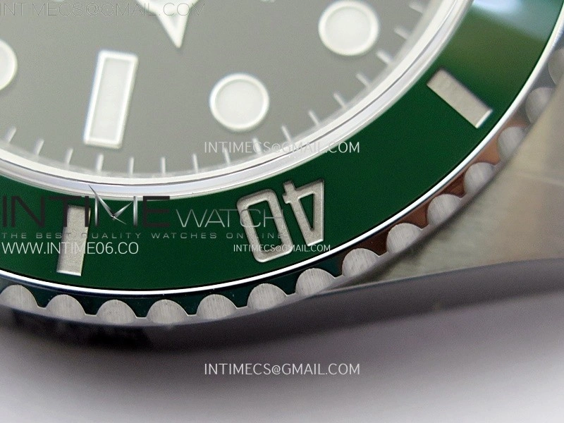 Submariner 41mm 126610 LV Green Ceramic 904L Steel AR+F 1:1 Best Edition Black Dial On 904L SS Bracelet VR3235