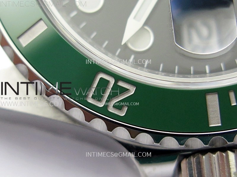 Submariner 41mm 126610 LV Green Ceramic 904L Steel AR+F 1:1 Best Edition Black Dial On 904L SS Bracelet VR3235