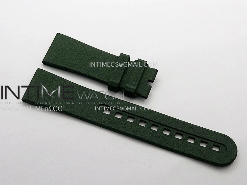 Fifty Fathoms Bathyscaphe Green Ceramic GF 1:1 Best Edition Green Ombre Dial On Black Sail-Canvas Strap A1315