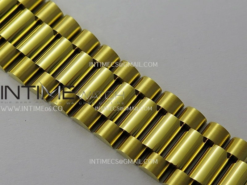 Day Date 40 YG 228238 THBF Gain Weight 1:1 Best Edition Gold Dial T Diamond Marker on President Bracelet VR3255 V3