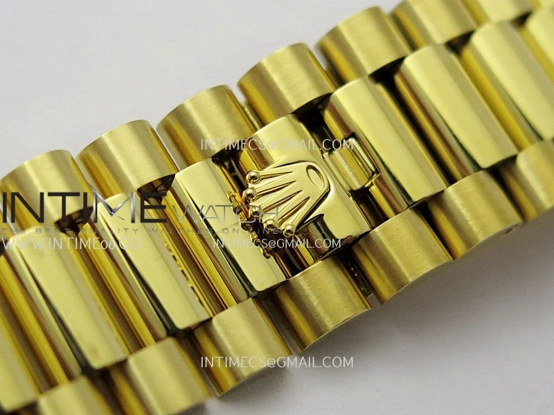 Day Date 40 YG 228238 THBF Gain Weight 1:1 Best Edition Gold Dial T Diamond Marker on President Bracelet VR3255 V3