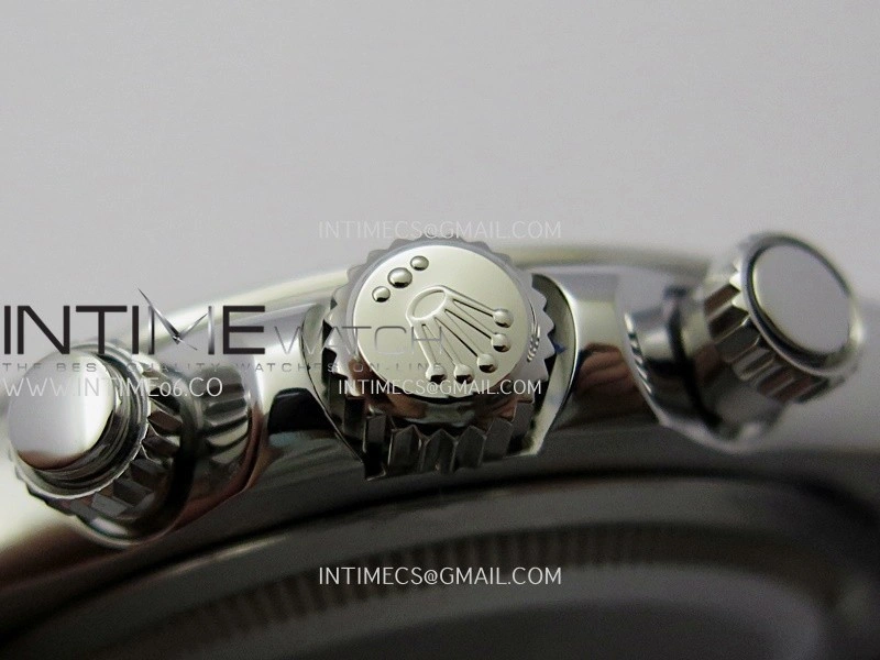 Daytona 126509 QF Gain Weight 1:1 Best Edition Silver Black Dial T Crystal Marker on SS Bracelet SH4131 V6