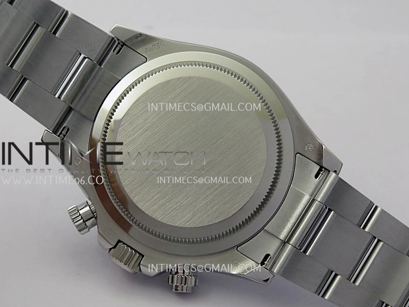 Daytona 126509 QF Gain Weight 1:1 Best Edition Silver Black Dial T Crystal Marker on SS Bracelet SH4131 V6