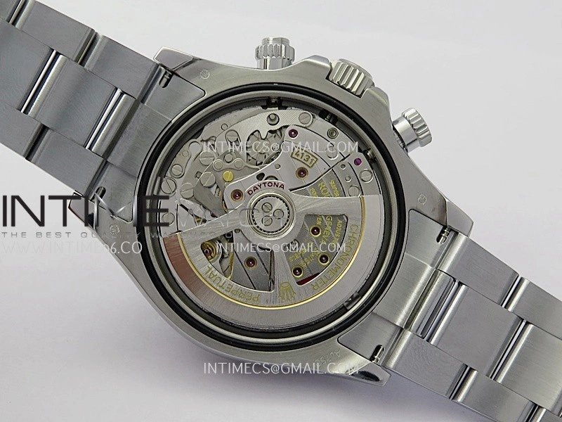 Daytona 126509 QF Gain Weight 1:1 Best Edition Silver Black Dial T Crystal Marker on SS Bracelet SH4131 V6