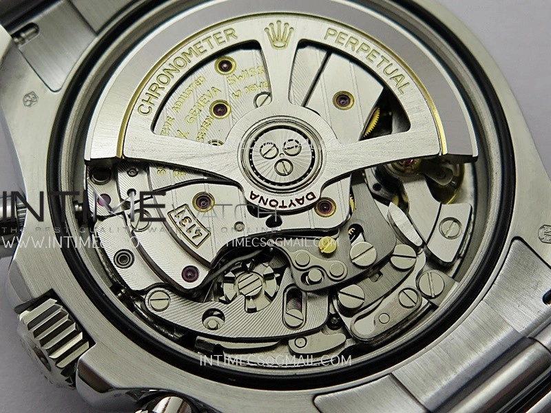 Daytona 126509 QF Gain Weight 1:1 Best Edition Silver Black Dial T Crystal Marker on SS Bracelet SH4131 V6