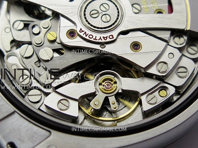 Daytona 126509 QF Gain Weight 1:1 Best Edition Silver Black Dial T Crystal Marker on SS Bracelet SH4131 V6