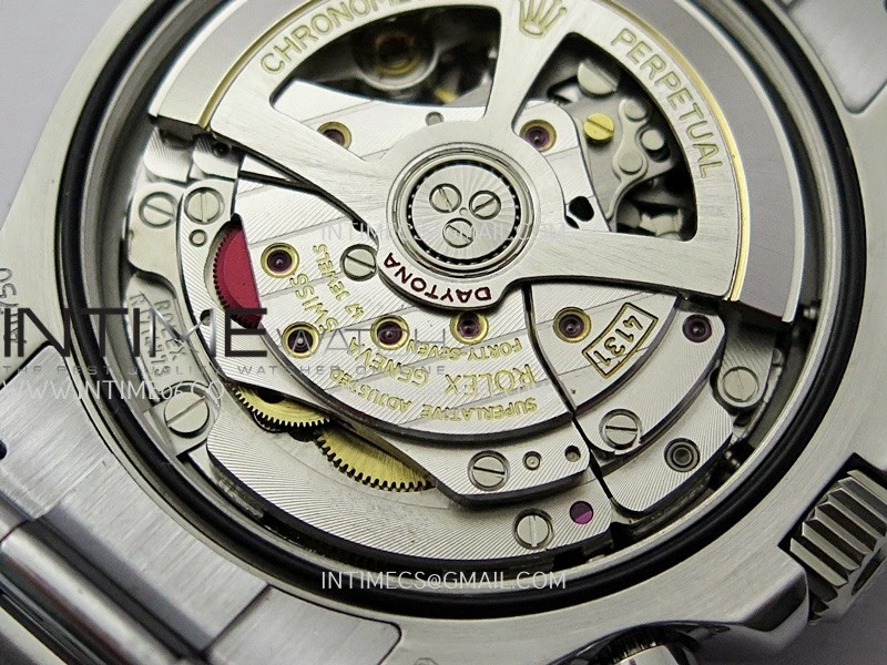 Daytona 126509 QF Gain Weight 1:1 Best Edition Silver Black Dial T Crystal Marker on SS Bracelet SH4131 V6