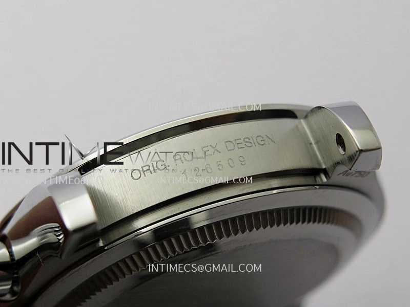 Daytona 126509 QF Gain Weight 1:1 Best Edition Silver Black Dial T Crystal Marker on SS Bracelet SH4131 V6