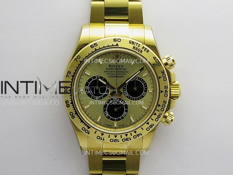 Daytona 126508 Gain Weight Clean Plus 1:1 Best Edition YG Dial Black Subdial On Oyster Bracelet DD4131
