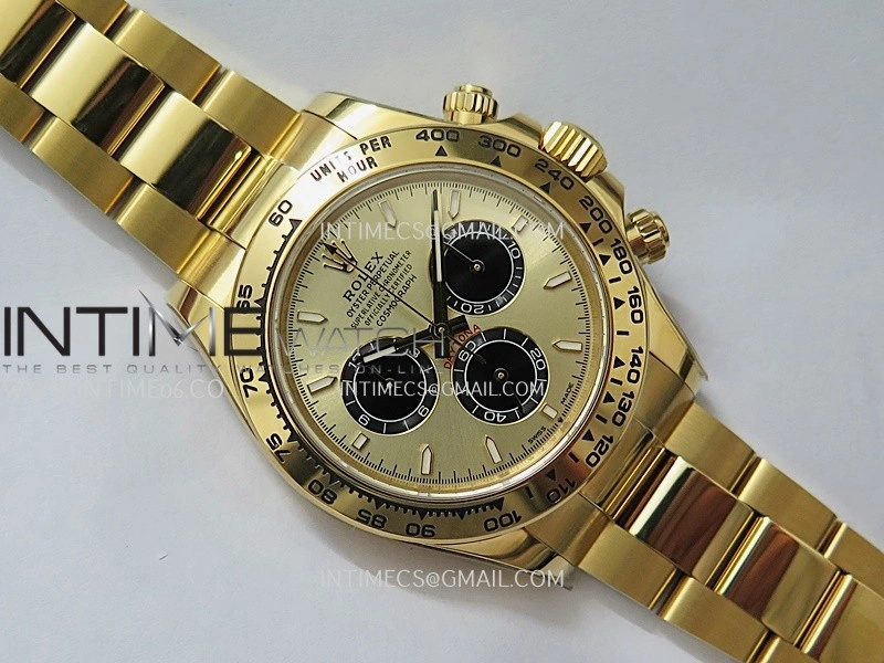 Daytona 126508 Gain Weight Clean Plus 1:1 Best Edition YG Dial Black Subdial On Oyster Bracelet DD4131